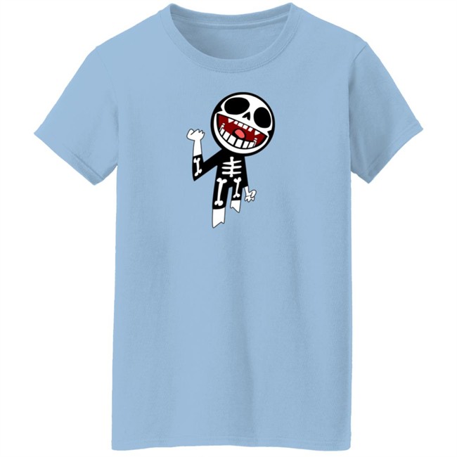 Gorillaz Store Bonesy Halloween Shirt Gorillaz Store Bonesy Halloween Shirt