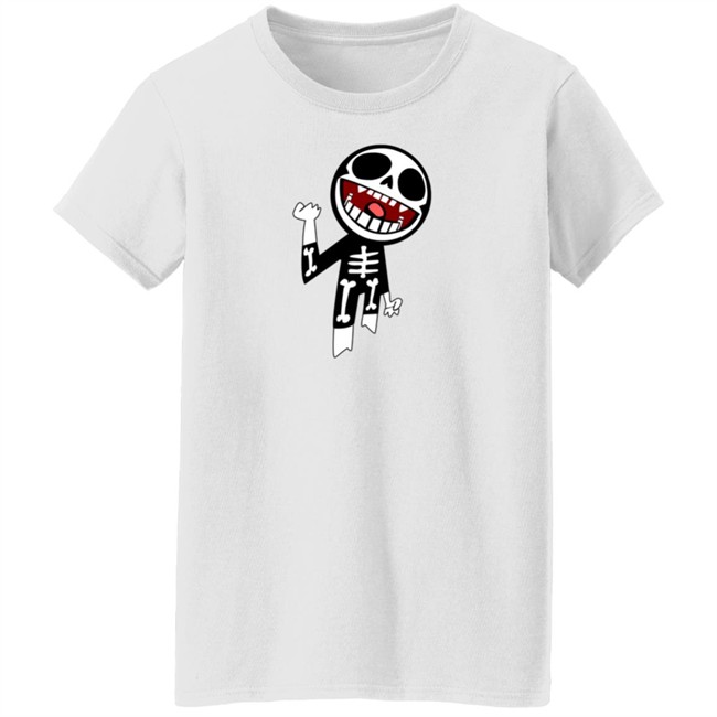 Gorillaz Store Bonesy Halloween Shirt Gorillaz Store Bonesy Halloween Shirt