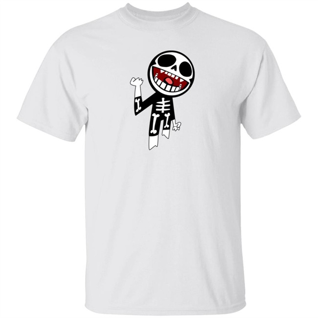Gorillaz Store Bonesy Halloween Shirt