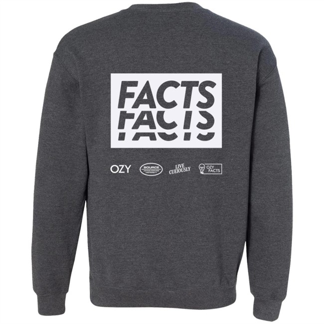 Ozy Store Merch Ozy Fact #001 Tee Shirt Ozy Store Merch Ozy Fact #001 Tee Shirt