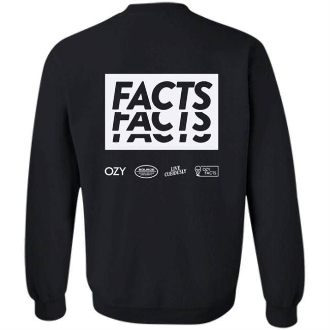 Ozy Store Merch Ozy Fact #001 Tee Shirt Ozy Store Merch Ozy Fact #001 Tee Shirt
