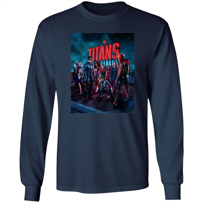 DC Shop Merch Titans Season 3 Poster Shirt DC Shop Merch Titans Season 3 Poster Shirt