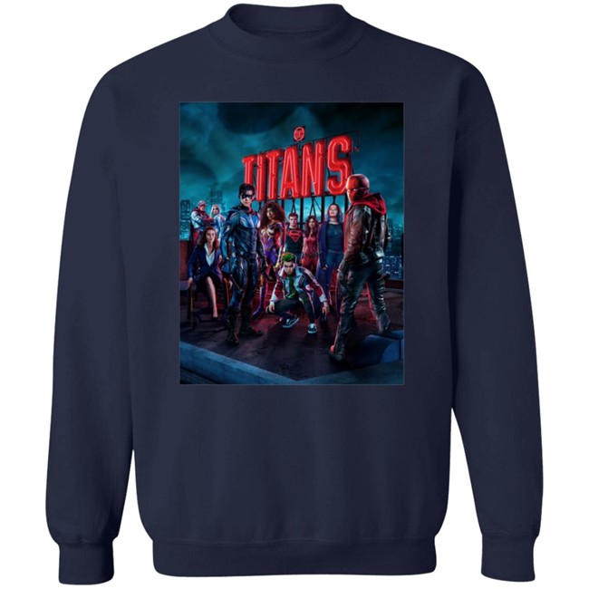 DC Shop Merch Titans Season 3 Poster Shirt DC Shop Merch Titans Season 3 Poster Shirt