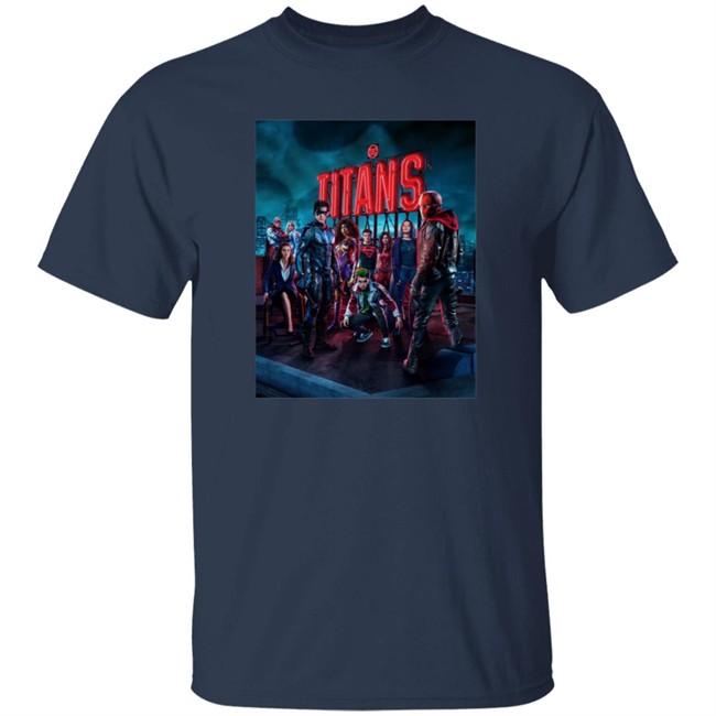 DC Shop Merch Titans Season 3 Poster Shirt DC Shop Merch Titans Season 3 Poster Shirt