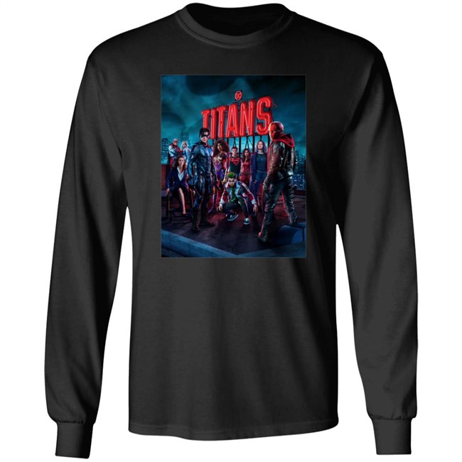 DC Shop Merch Titans Season 3 Poster Shirt DC Shop Merch Titans Season 3 Poster Shirt