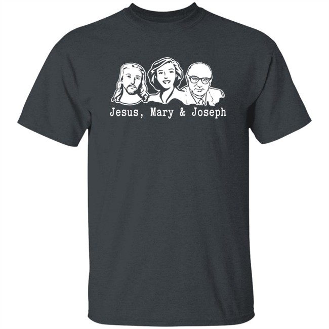 Jesus, Mary & Joseph Shirt - Crooked Arse Creations Merch Christmas Gifts