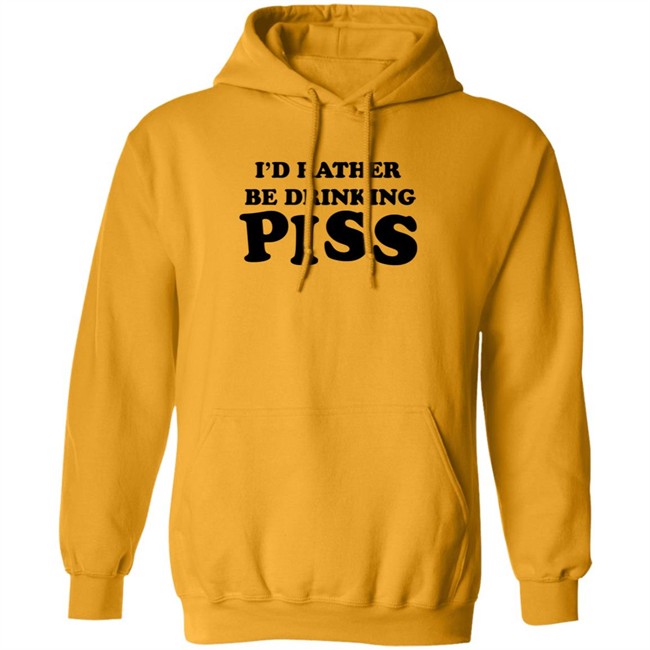I'd Rather Be Drinking Piss Shirts - Piss Drinker T Shirt (Golden Shower Yellow) I'd Rather Be Drinking Piss Shirts - Piss Drinker T Shirt (Golden Shower Yellow)
