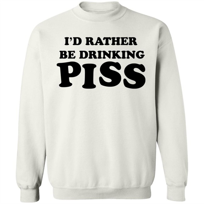 I'd Rather Be Drinking Piss Shirts - Piss Drinker T Shirt (Golden Shower Yellow) I'd Rather Be Drinking Piss Shirts - Piss Drinker T Shirt (Golden Shower Yellow)