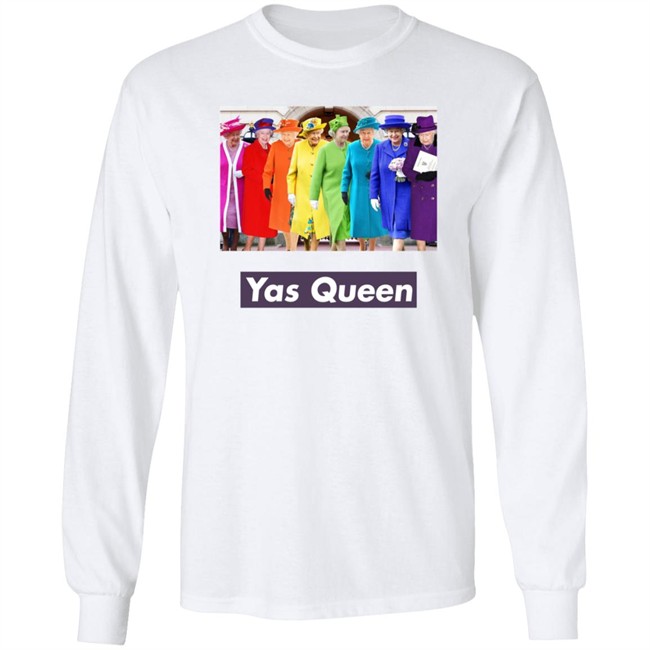 Yas Queen Elizabeth Shirt Yas Queen Elizabeth Shirt