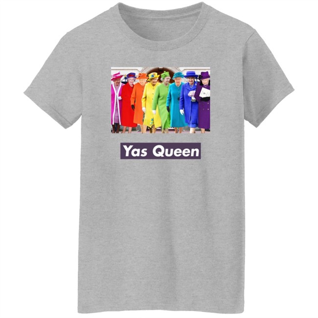 Yas Queen Elizabeth Shirt Yas Queen Elizabeth Shirt