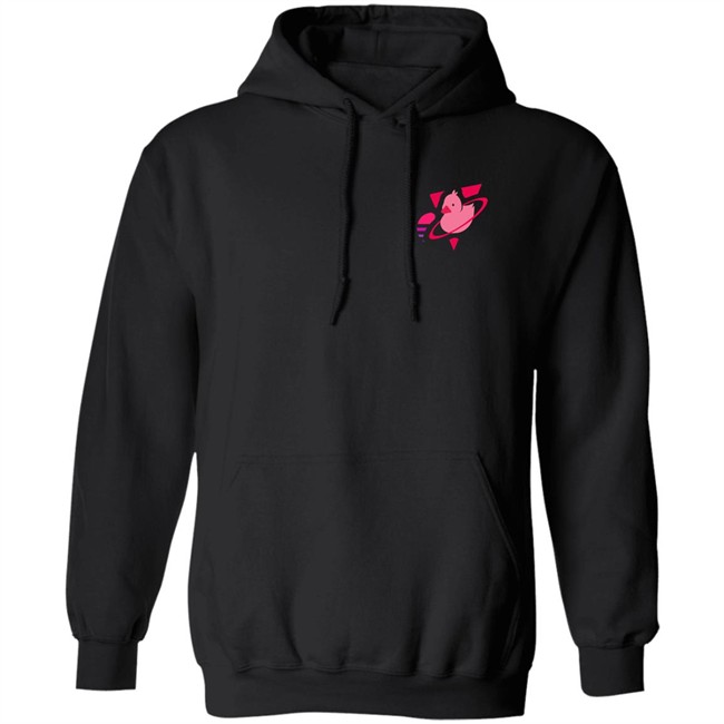 Quackity Merch Original Neon Black Hoodie
