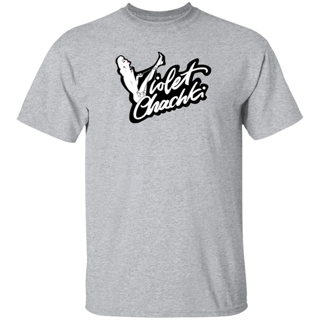 Violet Chachki Merch Logo Ringer Tee Shirt Violet Chachki Merch Logo Ringer Tee Shirt