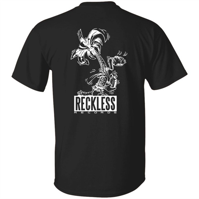 Reckless Records Merch James Reyne Bad Boy Black T Shirt