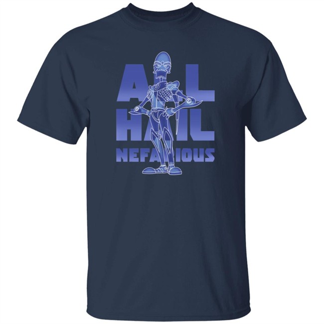 Rift Apart-Jinx Merch All Hail Nefarious Shirt