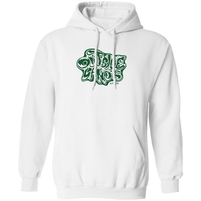 Outside Lands Merch Drippy Text Tee Shirt Outside Lands Merch Drippy Text Tee Shirt