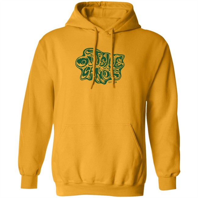 Outside Lands Merch Drippy Text Tee Shirt Outside Lands Merch Drippy Text Tee Shirt