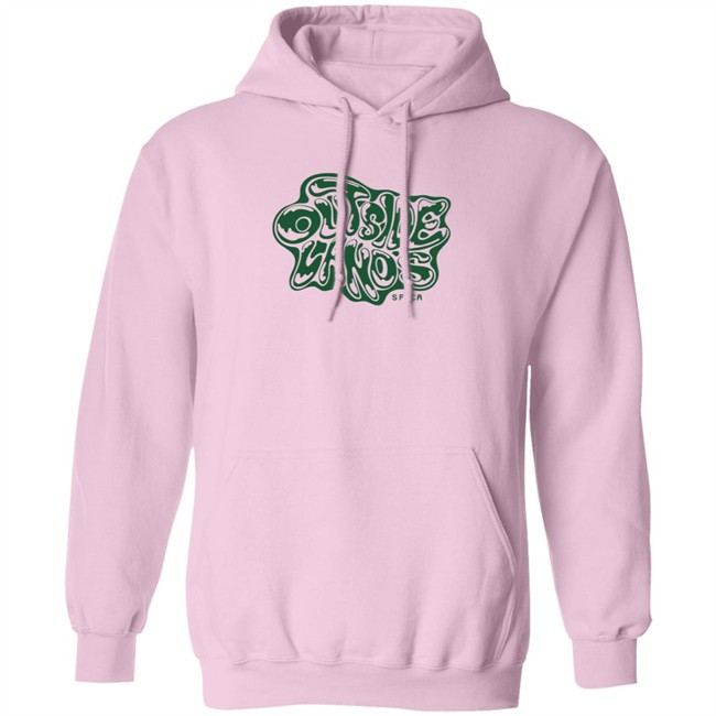 Outside Lands Merch Drippy Text Tee Shirt Outside Lands Merch Drippy Text Tee Shirt