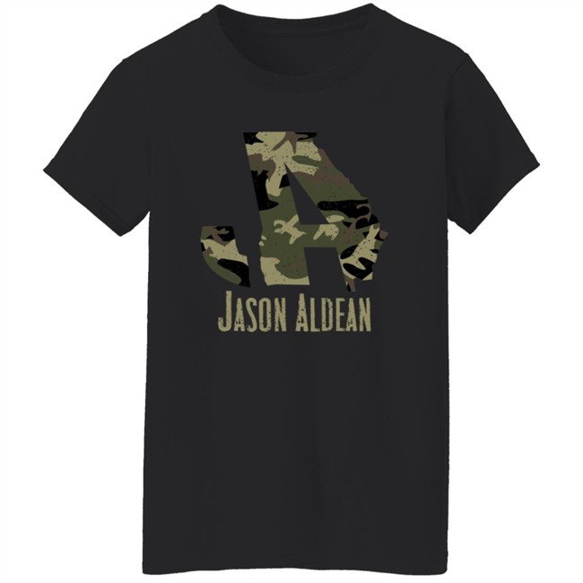 Jason Aldean Merch Camo Logo Hoodie Jason Aldean Merch Camo Logo Hoodie