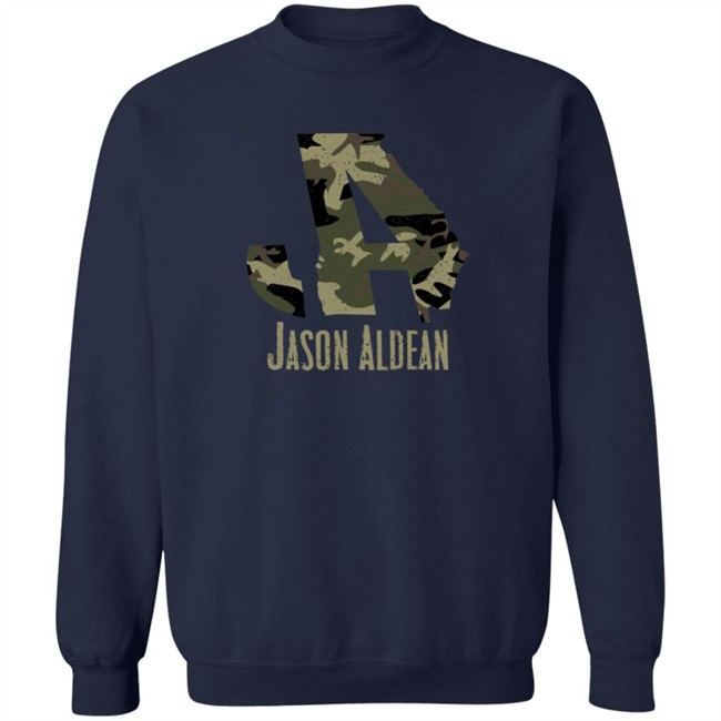 Jason Aldean Merch Camo Logo Hoodie Jason Aldean Merch Camo Logo Hoodie
