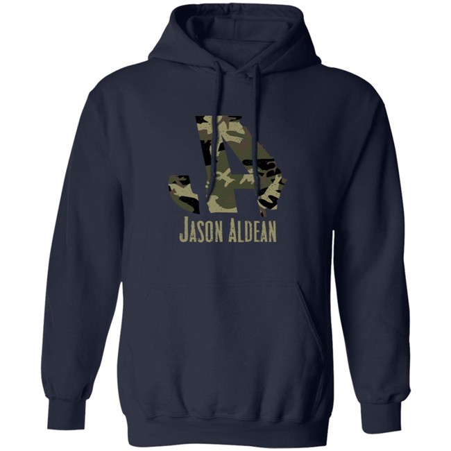Jason Aldean Merch Camo Logo Hoodie Jason Aldean Merch Camo Logo Hoodie