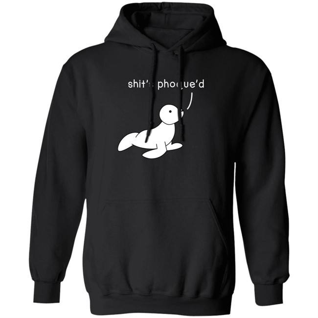 Shit's Phoque'd Hoodie, Shop Dinosaur