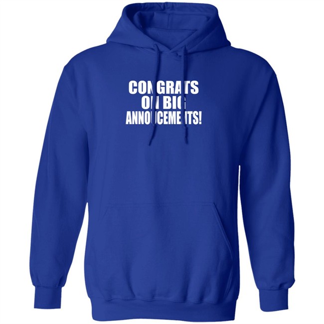 Rich Campbell Congrats On Big Annoucements Shirt Rich Campbell Congrats On Big Annoucements Shirt