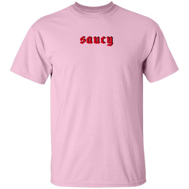 Megan Thee Stallion x Popeyes Merch Saucy Unisex Long Sleeve Shirt Megan Thee Stallion x Popeyes Merch Saucy Unisex Long Sleeve Shirt