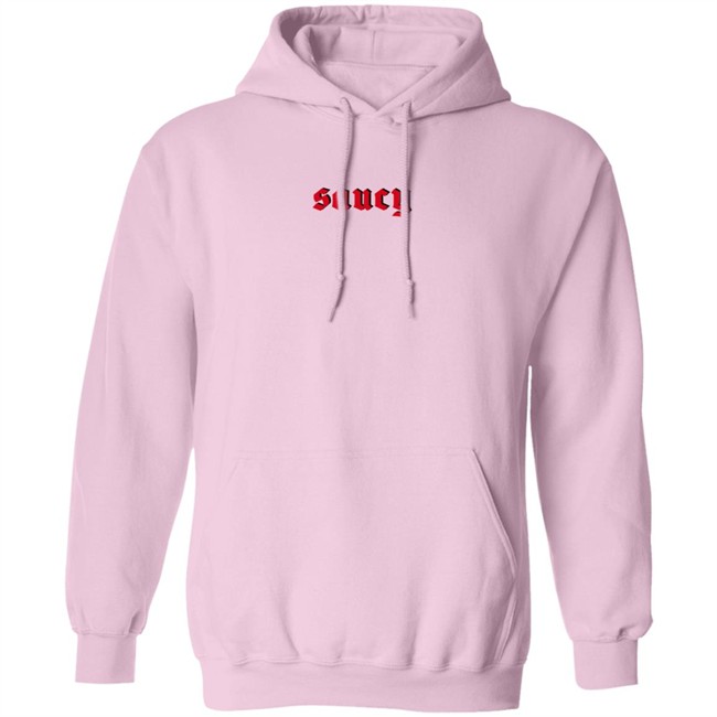 Megan Thee Stallion x Popeyes Merch Saucy Unisex Long Sleeve Shirt Megan Thee Stallion x Popeyes Merch Saucy Unisex Long Sleeve Shirt