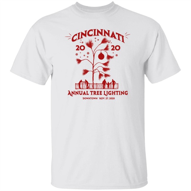 2020 Cincinnati Annual Tree Lighting Tee Shirt 2020 Cincinnati Annual Tree Lighting Tee Shirt