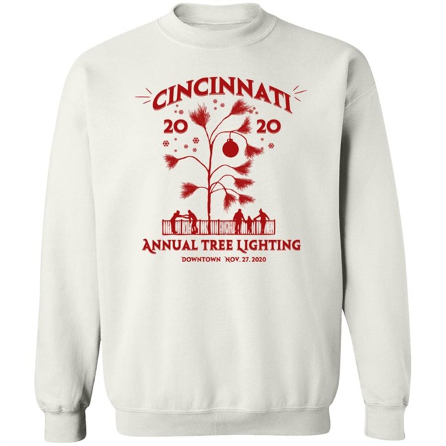 2020 Cincinnati Annual Tree Lighting Tee Shirt 2020 Cincinnati Annual Tree Lighting Tee Shirt