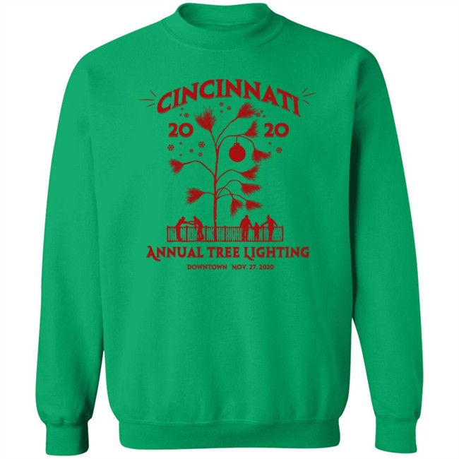 2020 Cincinnati Annual Tree Lighting Tee Shirt 2020 Cincinnati Annual Tree Lighting Tee Shirt