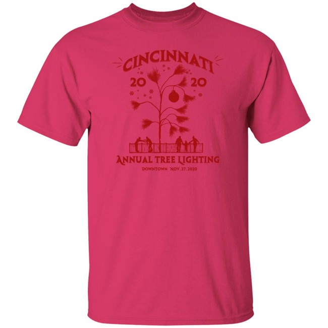 2020 Cincinnati Annual Tree Lighting Tee Shirt 2020 Cincinnati Annual Tree Lighting Tee Shirt