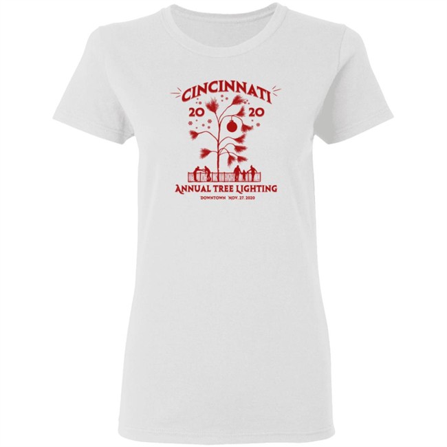 2020 Cincinnati Annual Tree Lighting Tee Shirt 2020 Cincinnati Annual Tree Lighting Tee Shirt