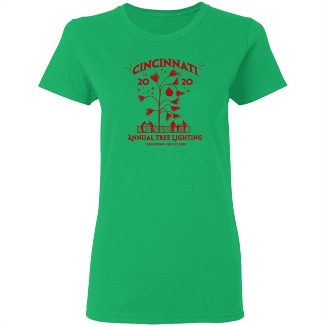 2020 Cincinnati Annual Tree Lighting Tee Shirt 2020 Cincinnati Annual Tree Lighting Tee Shirt