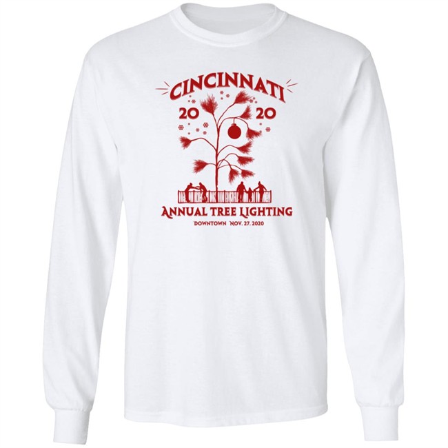 2020 Cincinnati Annual Tree Lighting Tee Shirt 2020 Cincinnati Annual Tree Lighting Tee Shirt