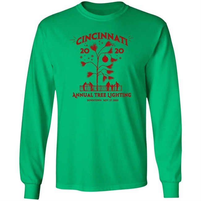 2020 Cincinnati Annual Tree Lighting Tee Shirt 2020 Cincinnati Annual Tree Lighting Tee Shirt