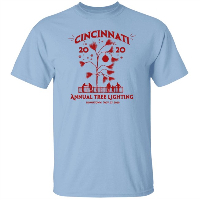 2020 Cincinnati Annual Tree Lighting Tee Shirt 2020 Cincinnati Annual Tree Lighting Tee Shirt