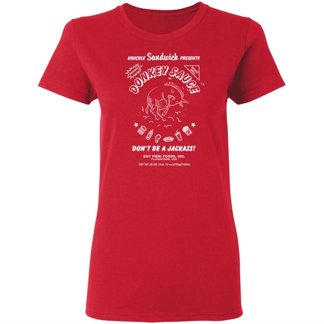 Guy Fieri Merch Donkey Sauce Tee Shirt Guy Fieri Merch Donkey Sauce Tee Shirt