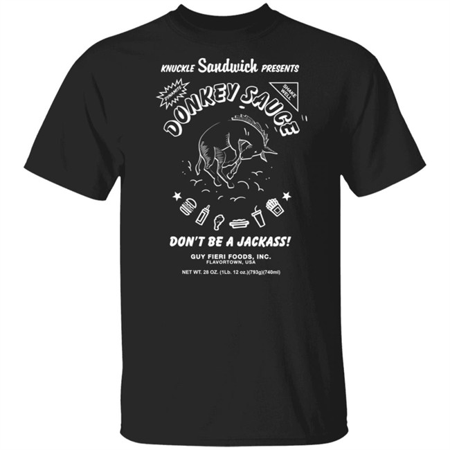 Guy Fieri Merch Donkey Sauce Tee Shirt Guy Fieri Merch Donkey Sauce Tee Shirt