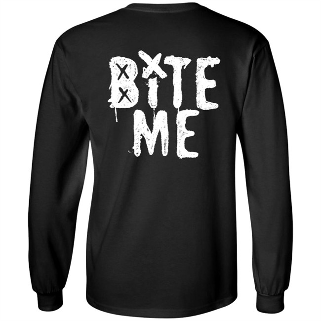 Avril Lavign Merch Bite Me Hoodie Avril Lavign Merch Bite Me Hoodie