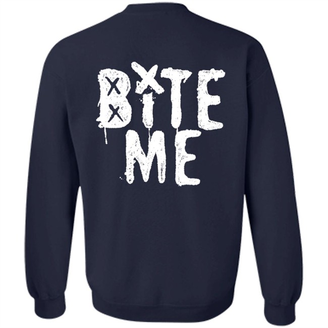 Avril Lavign Merch Bite Me Hoodie Avril Lavign Merch Bite Me Hoodie