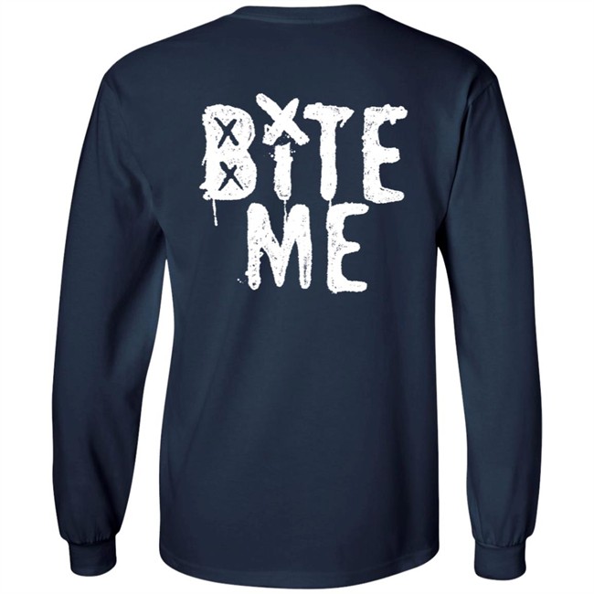 Avril Lavign Merch Bite Me Hoodie Avril Lavign Merch Bite Me Hoodie