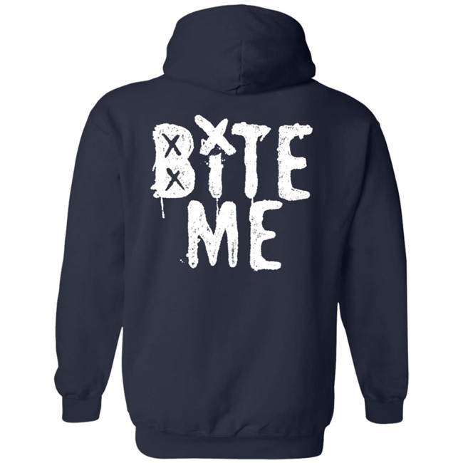 Avril Lavign Merch Bite Me Hoodie Avril Lavign Merch Bite Me Hoodie