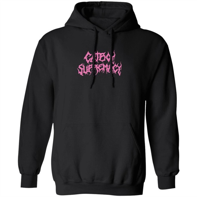 Tauxyc Merch Store Catboy Supremacy Hoodie