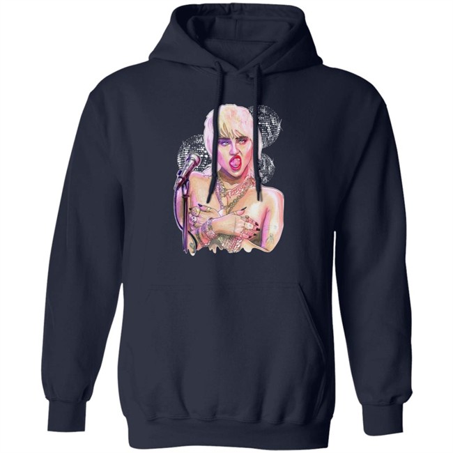 Miley Ray Cyrus Merch Midnight Sky Disco Shirt Miley Ray Cyrus Merch Midnight Sky Disco Shirt