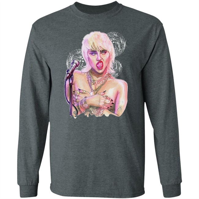 Miley Ray Cyrus Merch Midnight Sky Disco Shirt Miley Ray Cyrus Merch Midnight Sky Disco Shirt