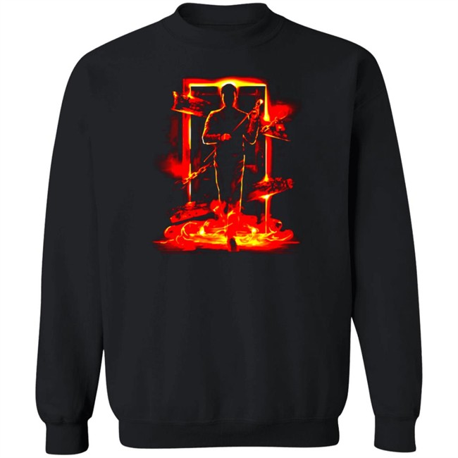 Sharkrobot Merch Scary Door Shirt Sharkrobot Merch Scary Door Shirt