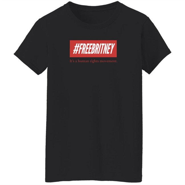 Freebritney It's A Human Rights Movement Shirt #Freebritney Britney Spears Freebritney It's A Human Rights Movement Shirt #Freebritney Britney Spears