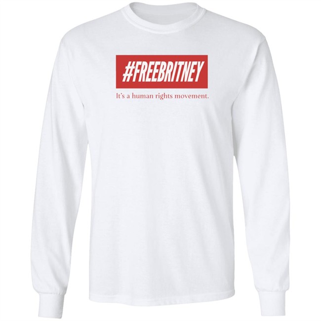 Freebritney It's A Human Rights Movement Shirt #Freebritney Britney Spears Freebritney It's A Human Rights Movement Shirt #Freebritney Britney Spears