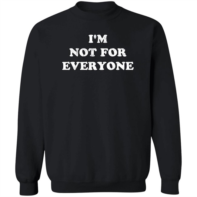 Brothers Osborne I'm Not For Everyone Black Tee Shirt Brothers Osborne I'm Not For Everyone Black Tee Shirt